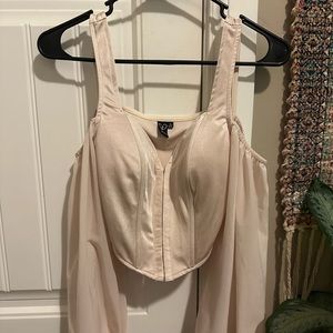 Sweetheart Corset Blouse